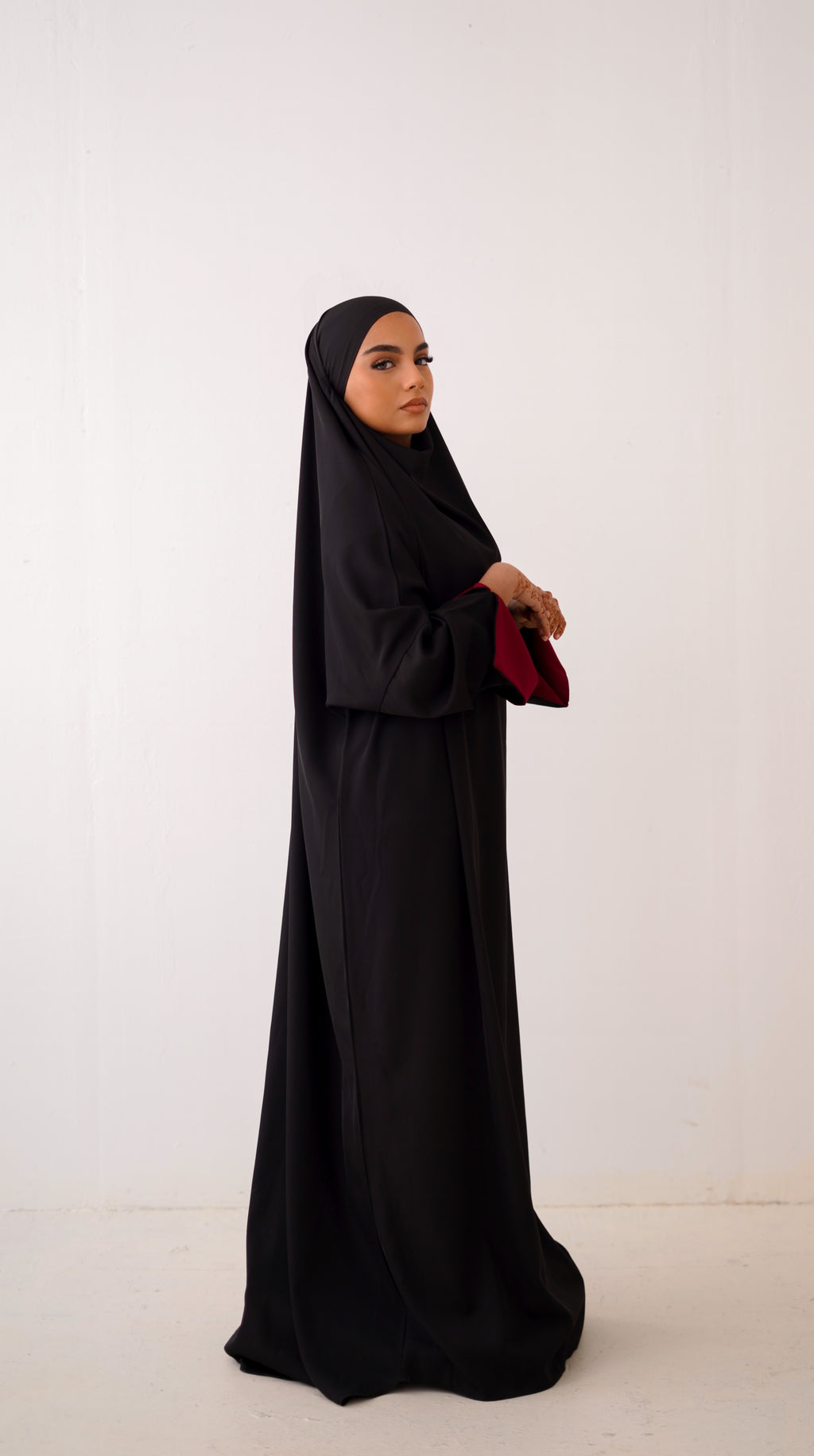 Jilbeb Alya noir / bordeaux