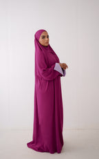 Jilbeb Alya fushia / mauve