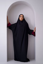 Jilbeb Alya noir / bordeaux