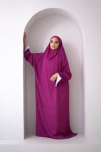 Jilbeb Alya fushia / mauve